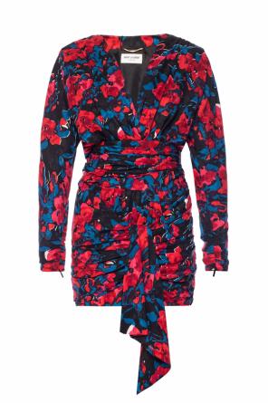 Floral motif dress, zdjęcie 1 Floral motif dress od Saint Laurent